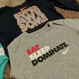 Nike and other Onesie Bundle